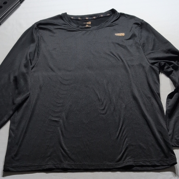 Copper Fit Men's Black Long Sleeve Shirt - Picture 1 of 5